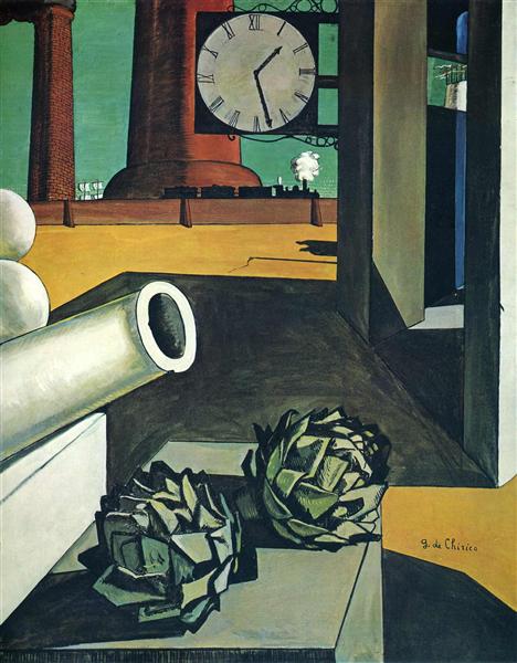 Giorgio de Chirico the conquest of the philosopher surreal imagery influence on eternal return justin marquis